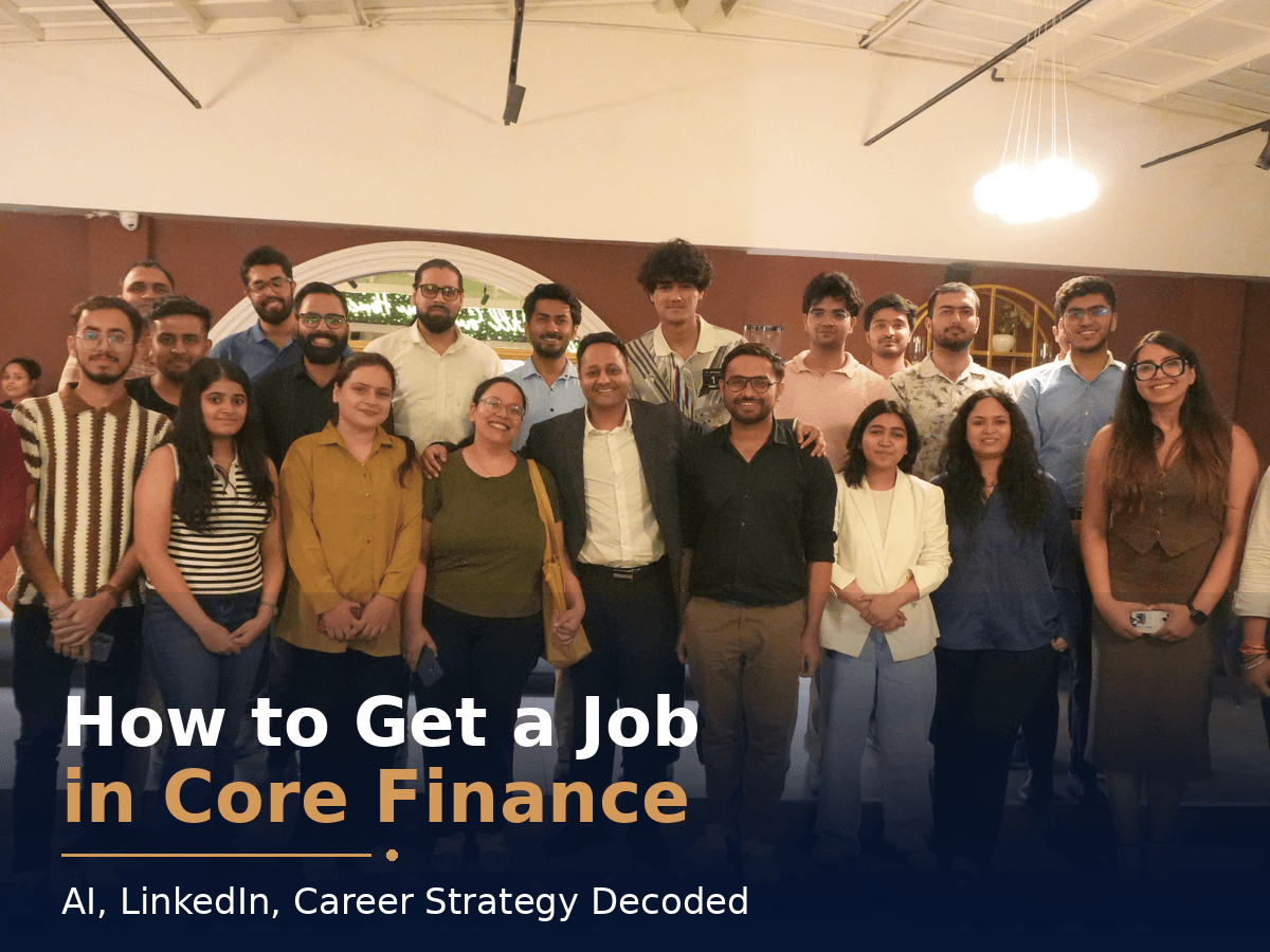 How to get a Job in core finance - AI, LinkedIn, Career Strategy Decoded