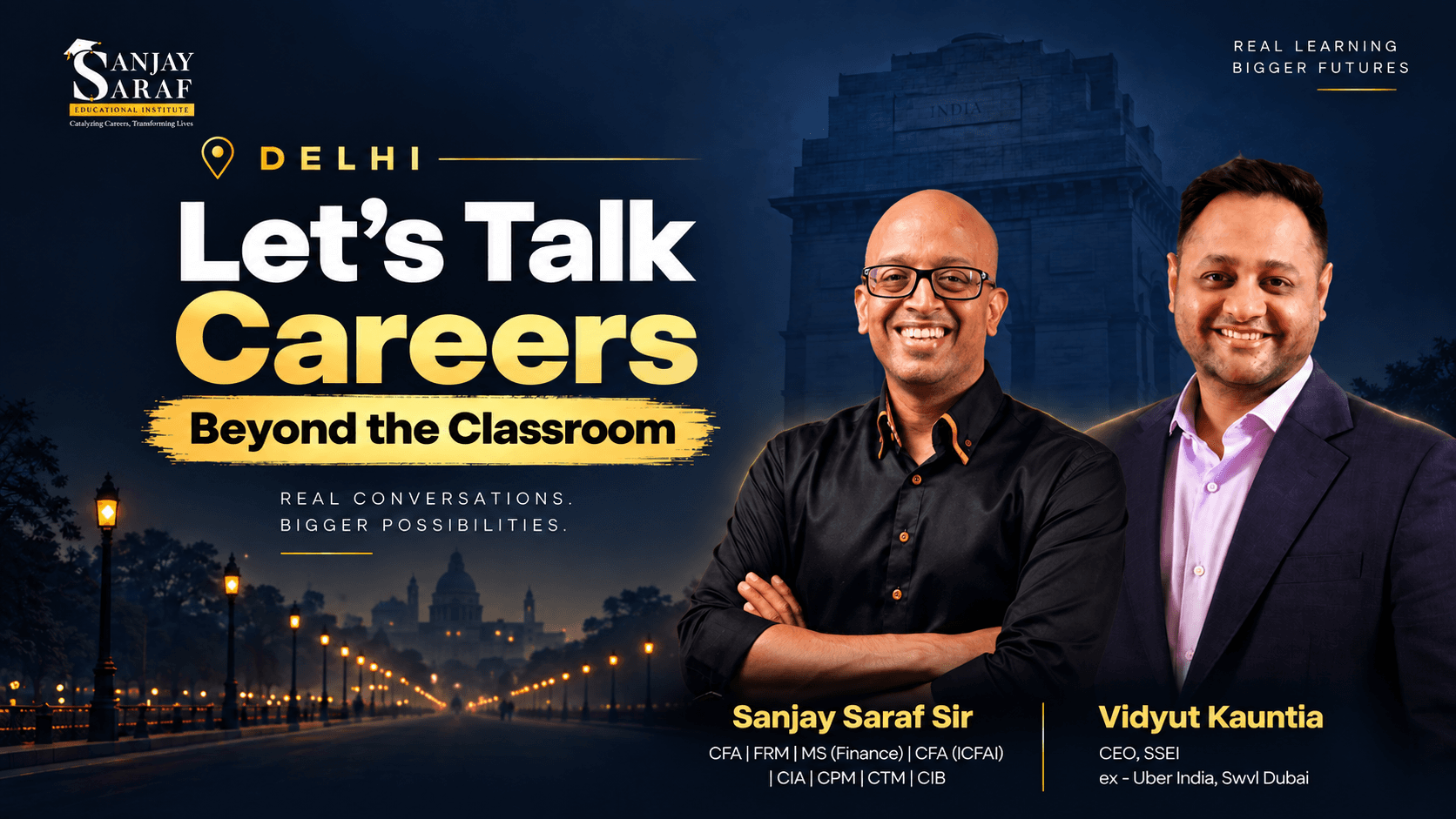 DELHI: LET’S TALK CAREERS BEYOND CLASSROOM